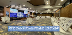 FCA National Press Club Exhibition, Canberra Curator Raj Suri
